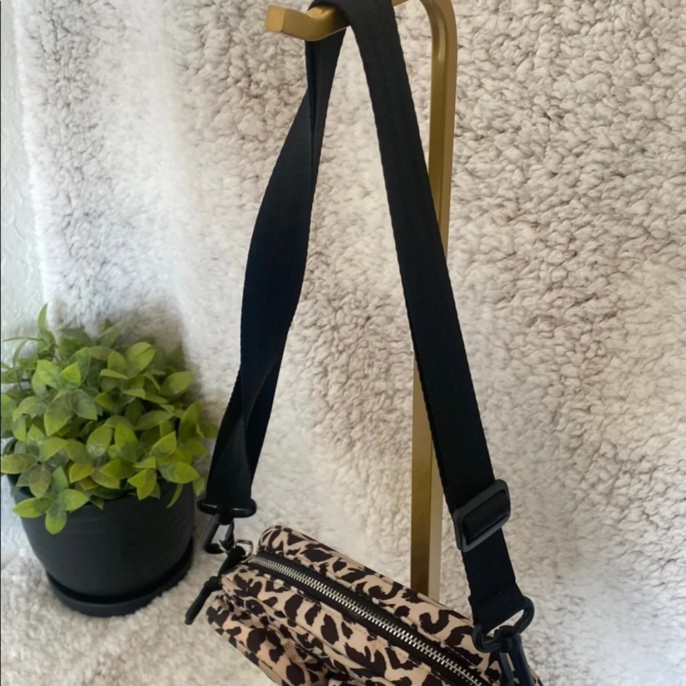 Zara Black Leopard Print  Bag
